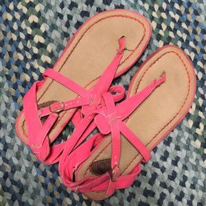 Hot Pink Sandals